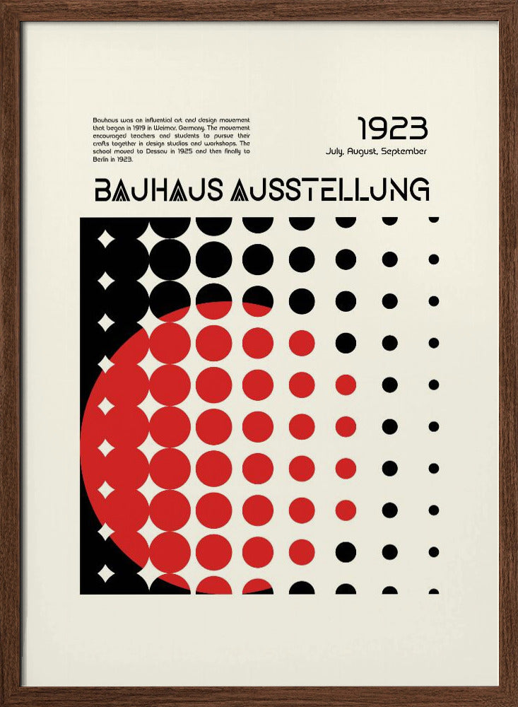 Bauhaus Ausstellung Poster