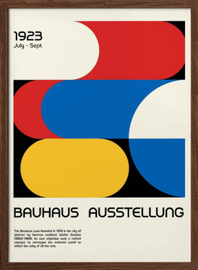 Bauhaus Ausstellung 1923 Poster