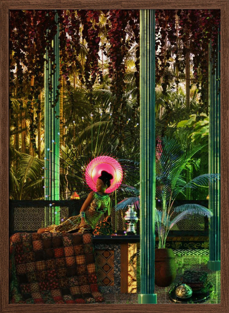 PRINCESS IN A FOREST Poster