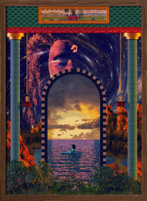 PORTAL TO AN OCEAN Poster