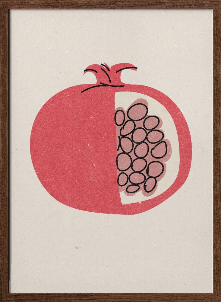 Pomegranate Poster