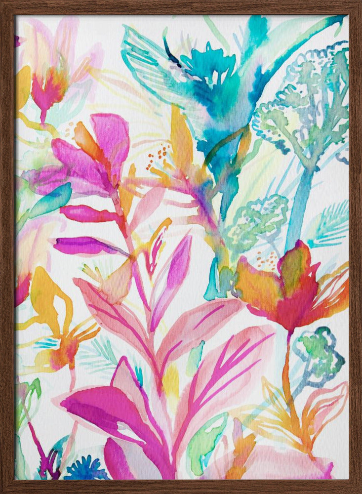 Floral Burst Poster