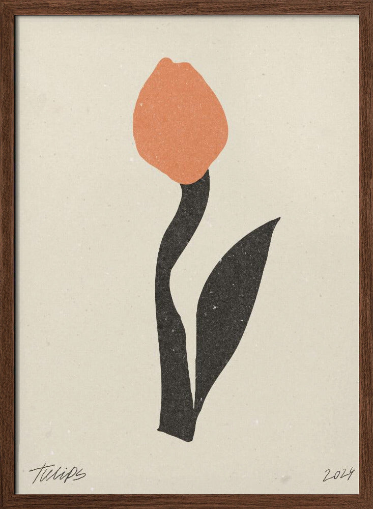 Modern Flower 01 Poster