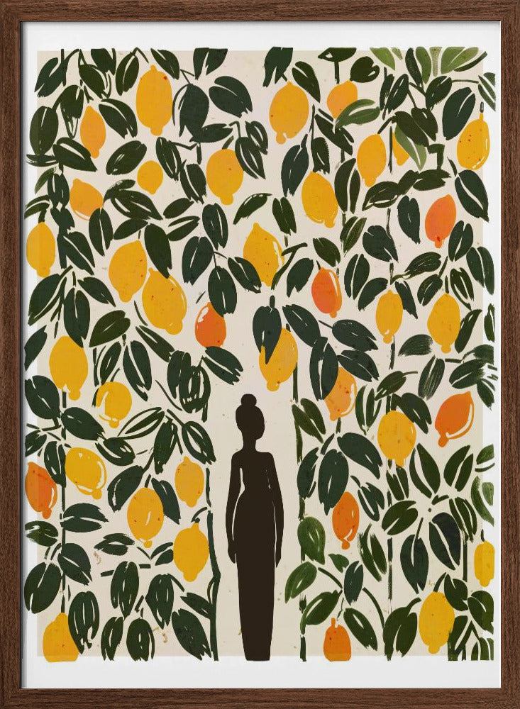 In The Lemon Garden Poster