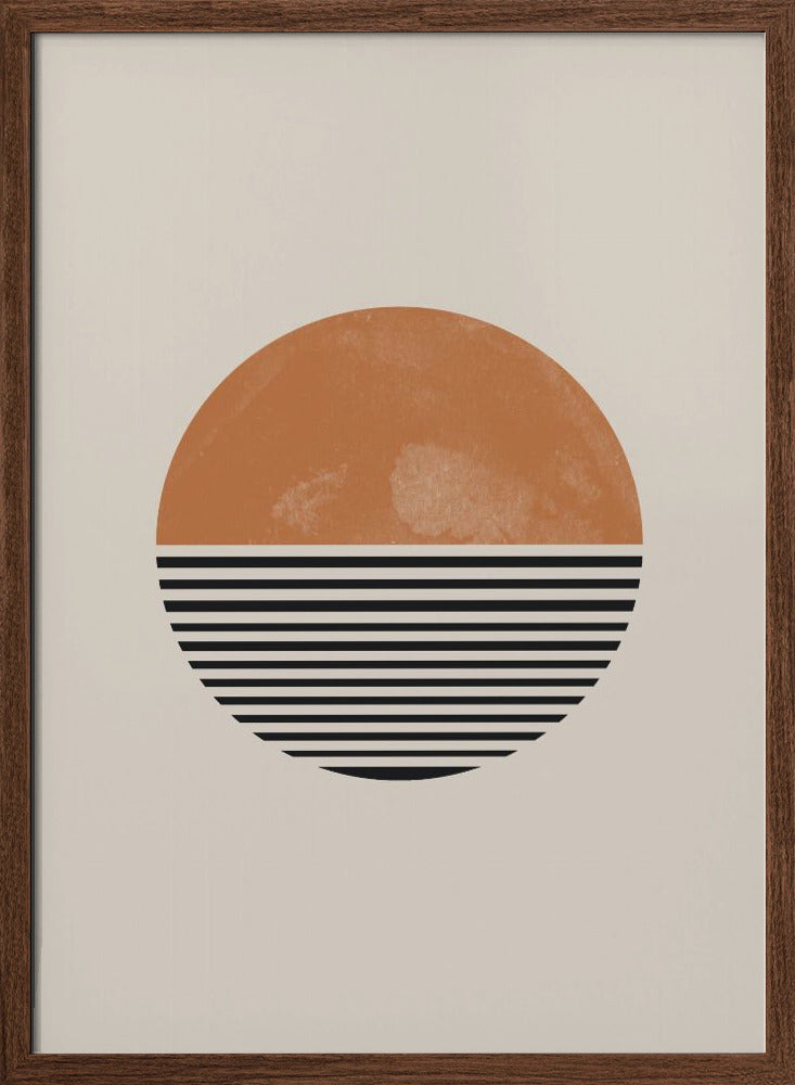 Retro Sunset Poster