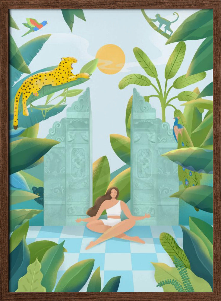 Jungle Zen Poster