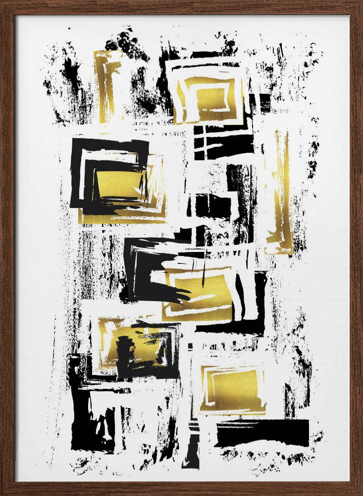 ABSTRACT ART Squaremania Poster