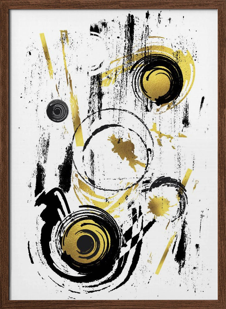 ABSTRACT ART Dynamic Game Poster