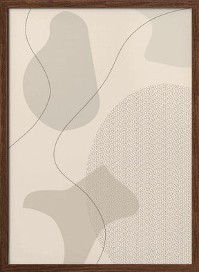 Mid-Century Modern No. 1 | brown Poster