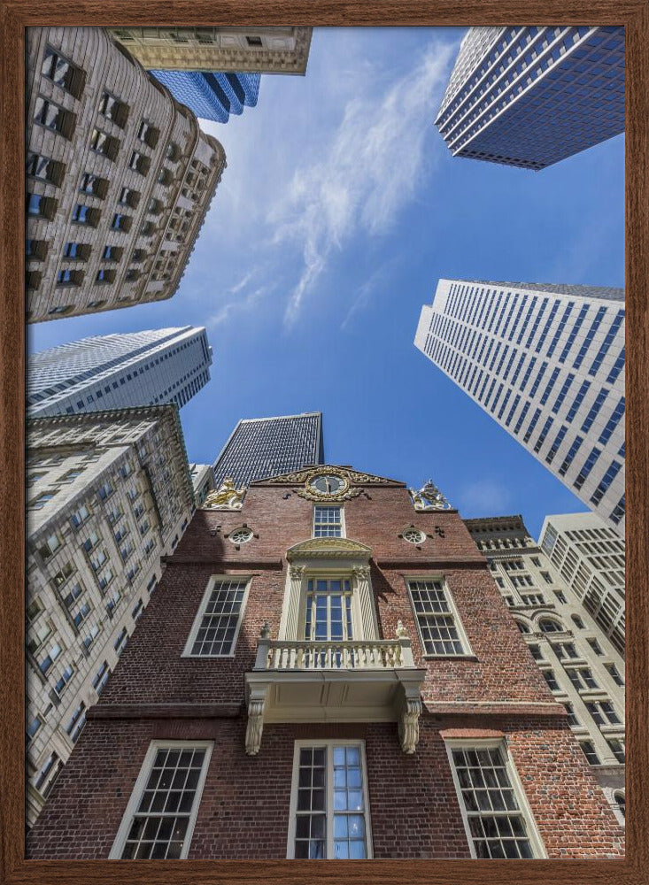 BOSTON Old State House Poster