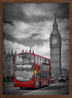 LONDON Streetscene Poster