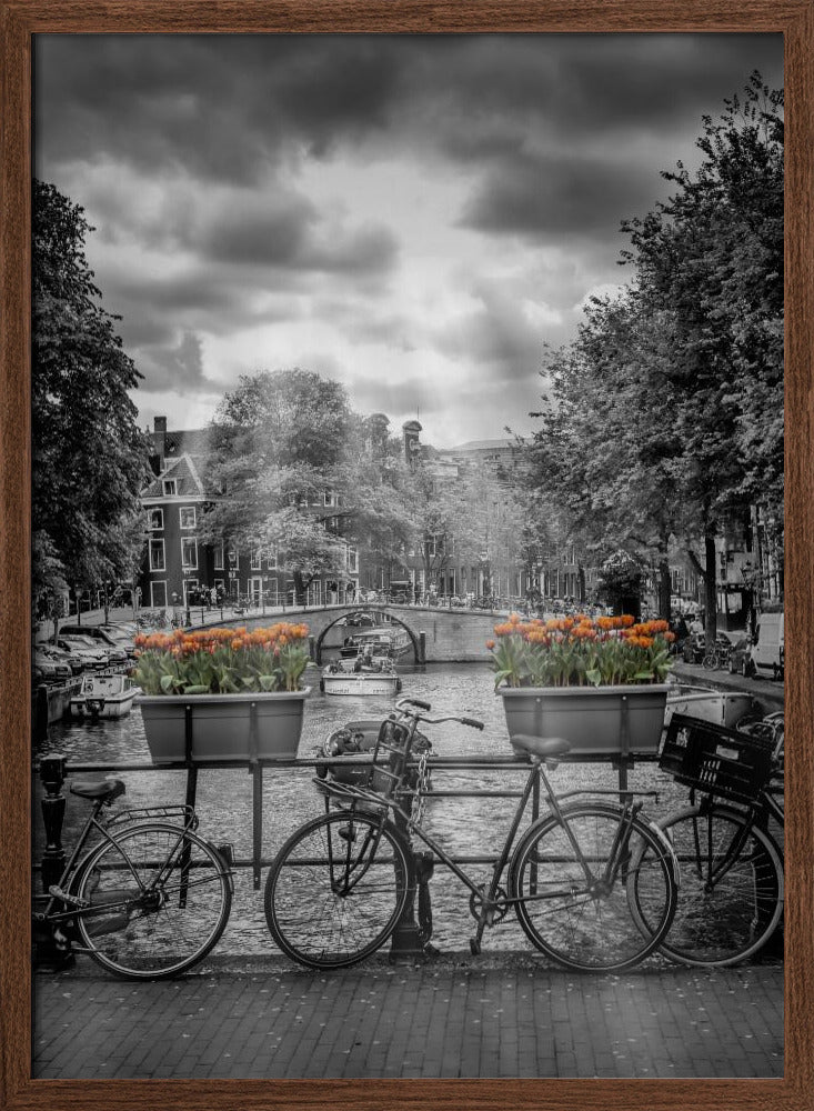 Amsterdam Cityscape Poster