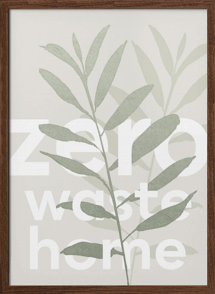 Zero waste home Poster