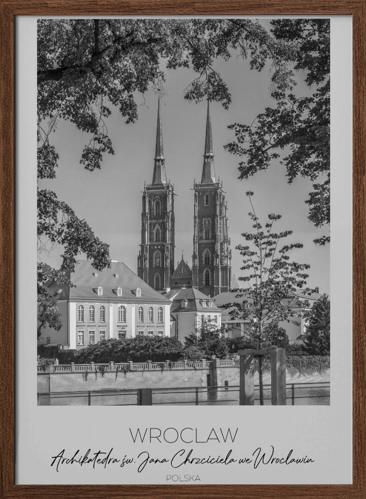 In focus: WROCLAW Cathedral of St John the Baptist Poster