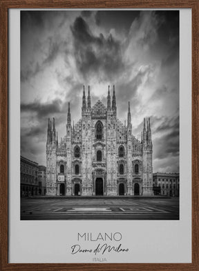 In focus: MILAN Cathedral Santa Maria Nascente Poster