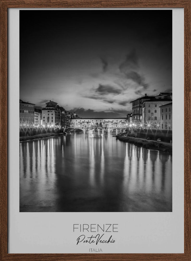 In focus: FLORENCE Ponte Vecchio Poster