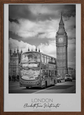 In focus: LONDON Westminster Poster