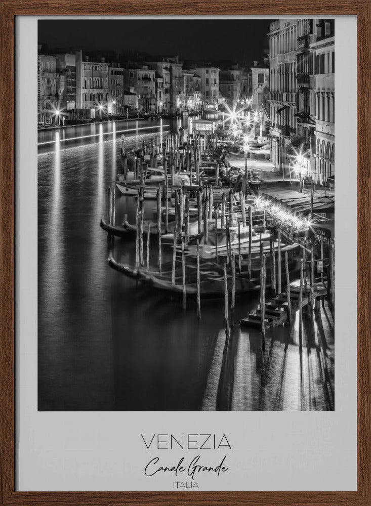 In focus: VENICE View from Rialto Bridge Poster