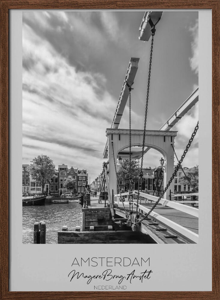 In focus: AMSTERDAM Magere Brug Poster