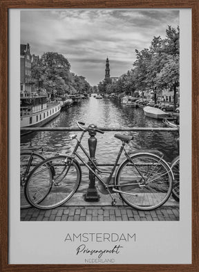 In focus: AMSTERDAM Prinsengracht Poster