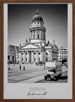 In focus: BERLIN Gendarmenmarkt Poster