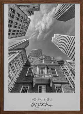 In focus: BOSTON Old State House Poster