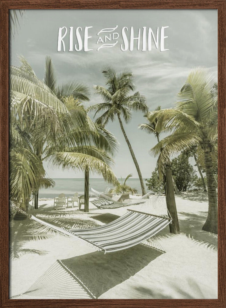 Rise and shine | Beachscape Poster