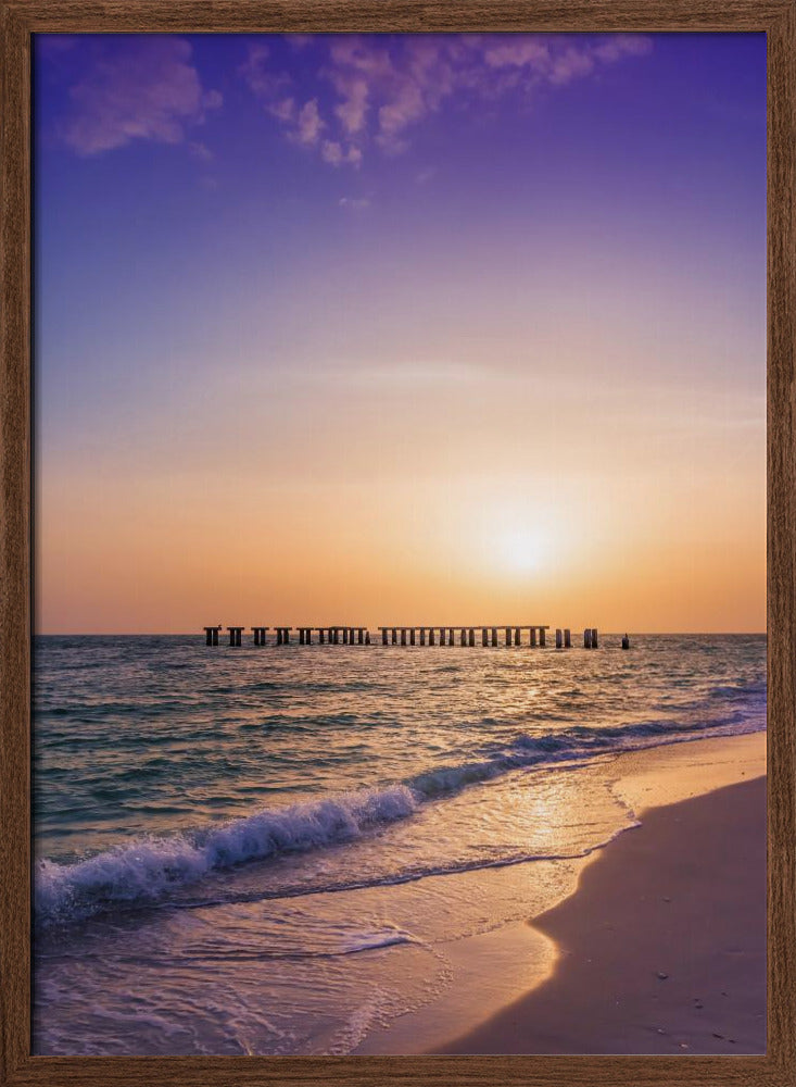 Gasparilla Island Sunset Poster