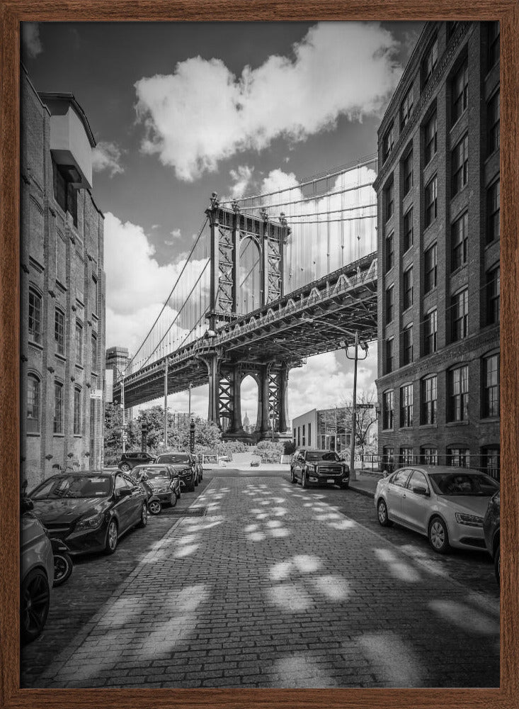 NEW YORK CITY Manhattan Bridge Poster