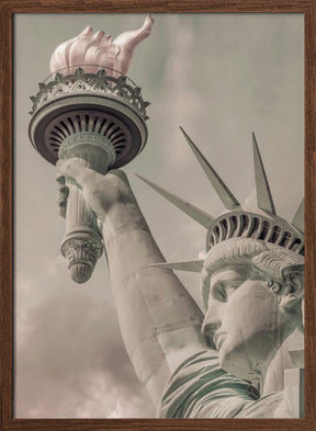 NEW YORK CITY Statue of Liberty | urban vintage style Poster