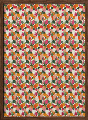 Fresh fruits pattern 2 Poster