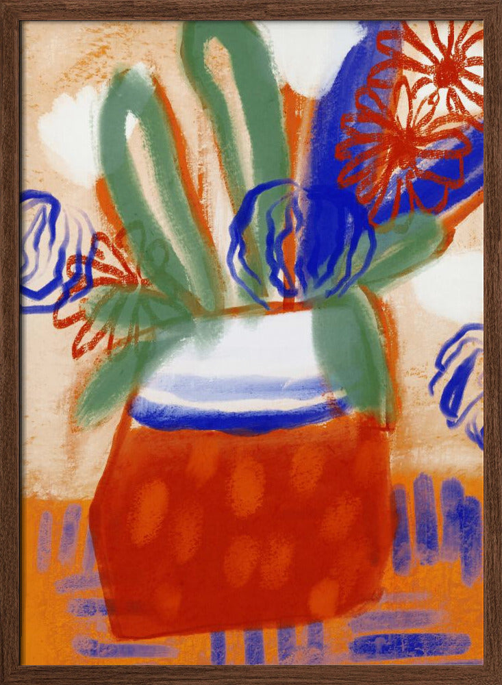 Floral stil llife no 1 Poster