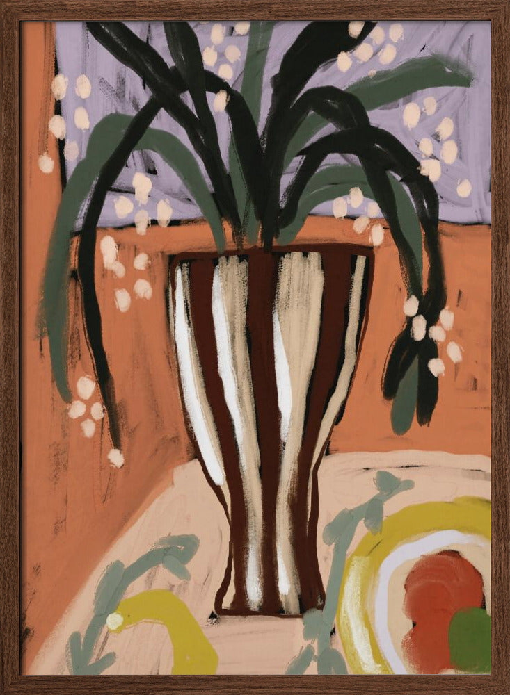 Floral still life no 3 Poster