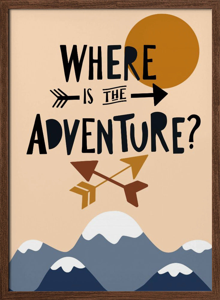 Where Is the Adventure Poster