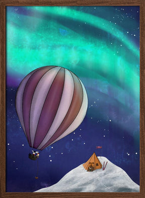 Hot air balloon trip Poster