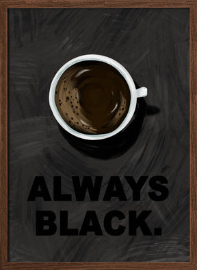 Black Coffee Poster