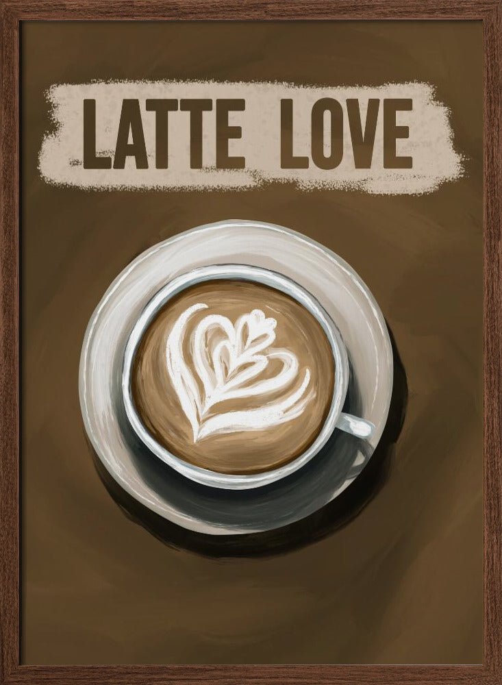 Latte Love Poster