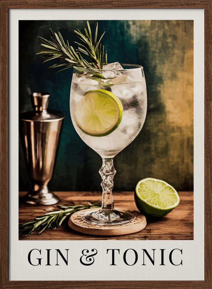 Gin &amp; Tonic Poster