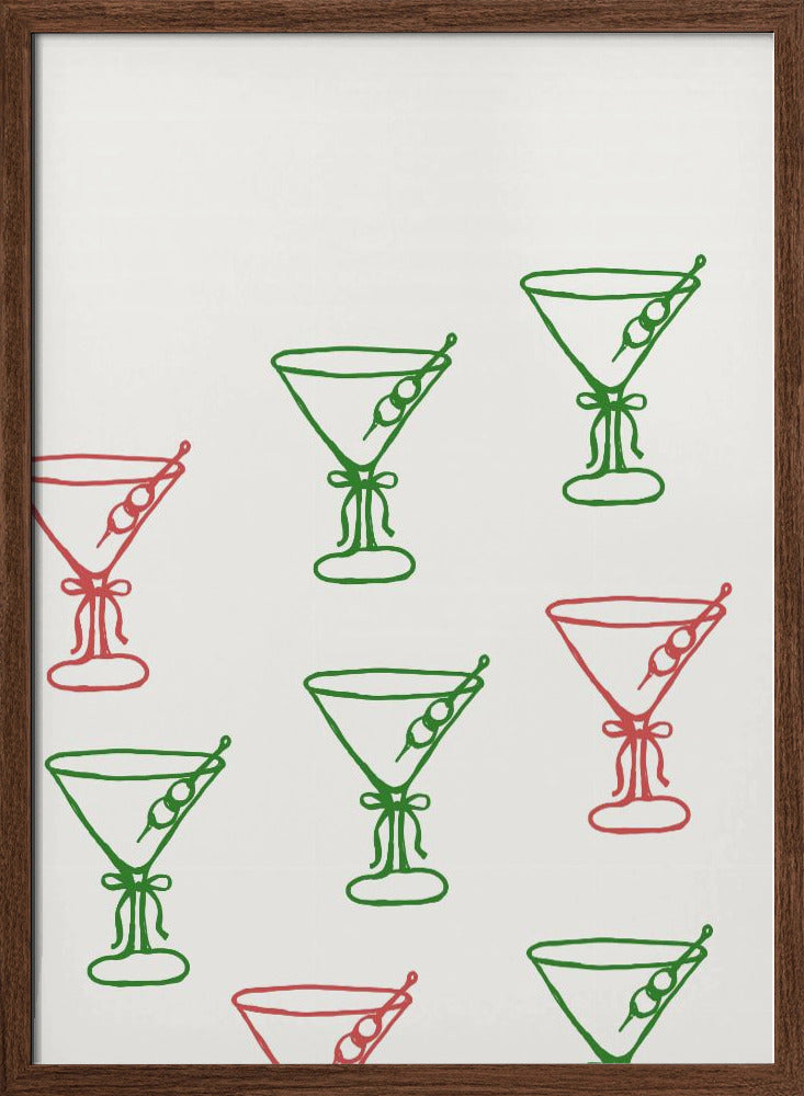 Martinis Poster