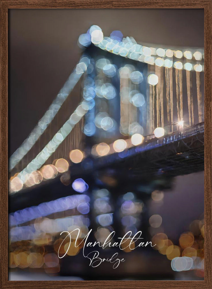 Manhattan Bridge Poster