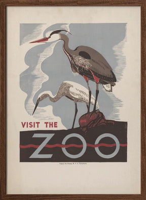 Visit the Zoo Poster