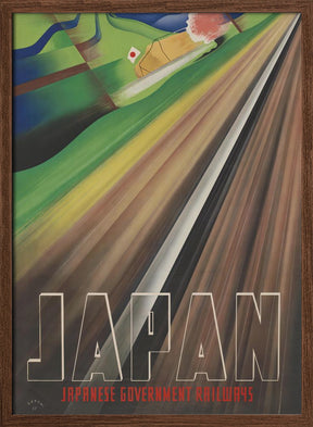 Japan - Japanese Government Railways Poster