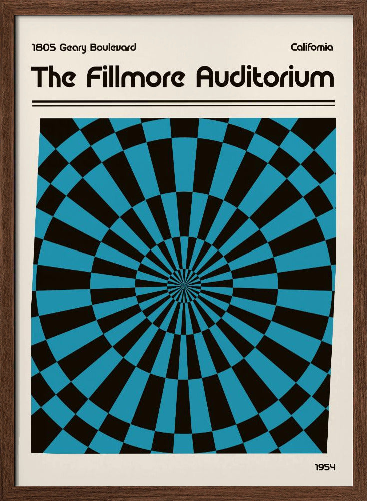 The Fillmore Poster Poster