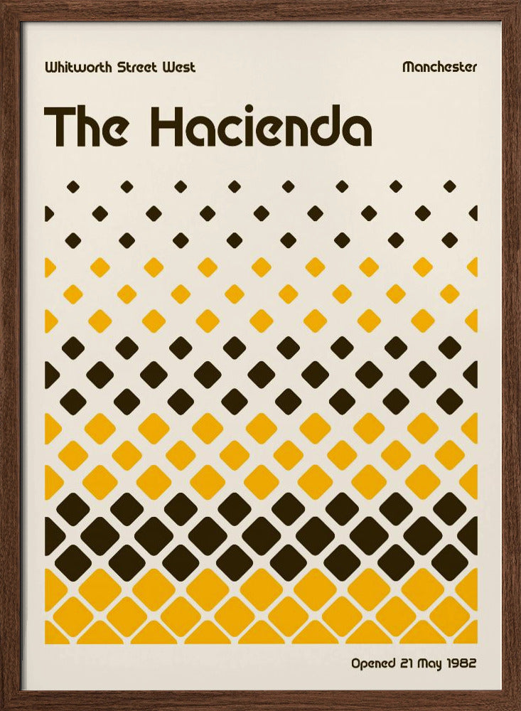 Hacienda Poster Poster