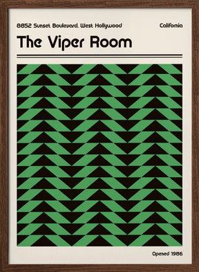 Viper Room Retro Poster