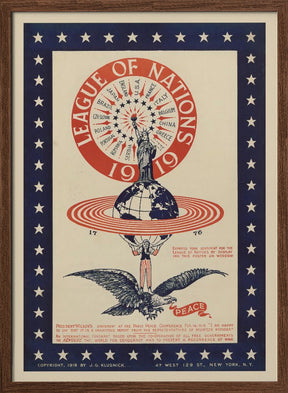 League of Nations 1919 Poster