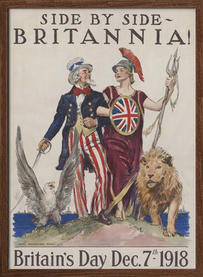 Side By Side Britannia Poster