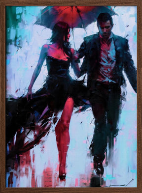 Walking In the Rain Poster