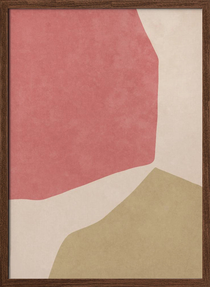 Abstract Pastell Poster