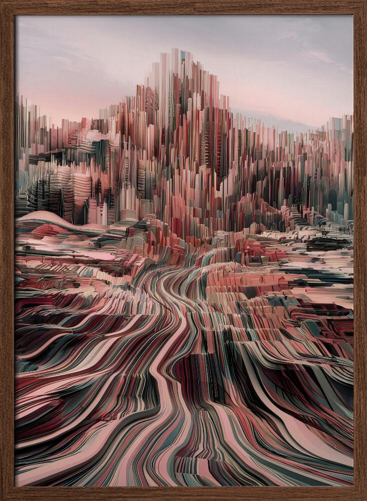 Abstract City Poster